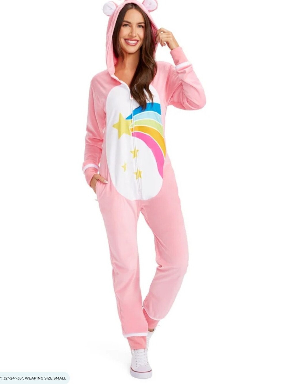 NWT! Tipsy Elves, UNISEX 80s Cartoon Bear Costume, Size Small, MSRP $90